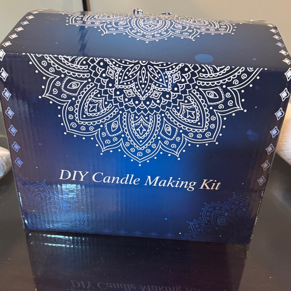 DIY Candle Making Kit - Blue